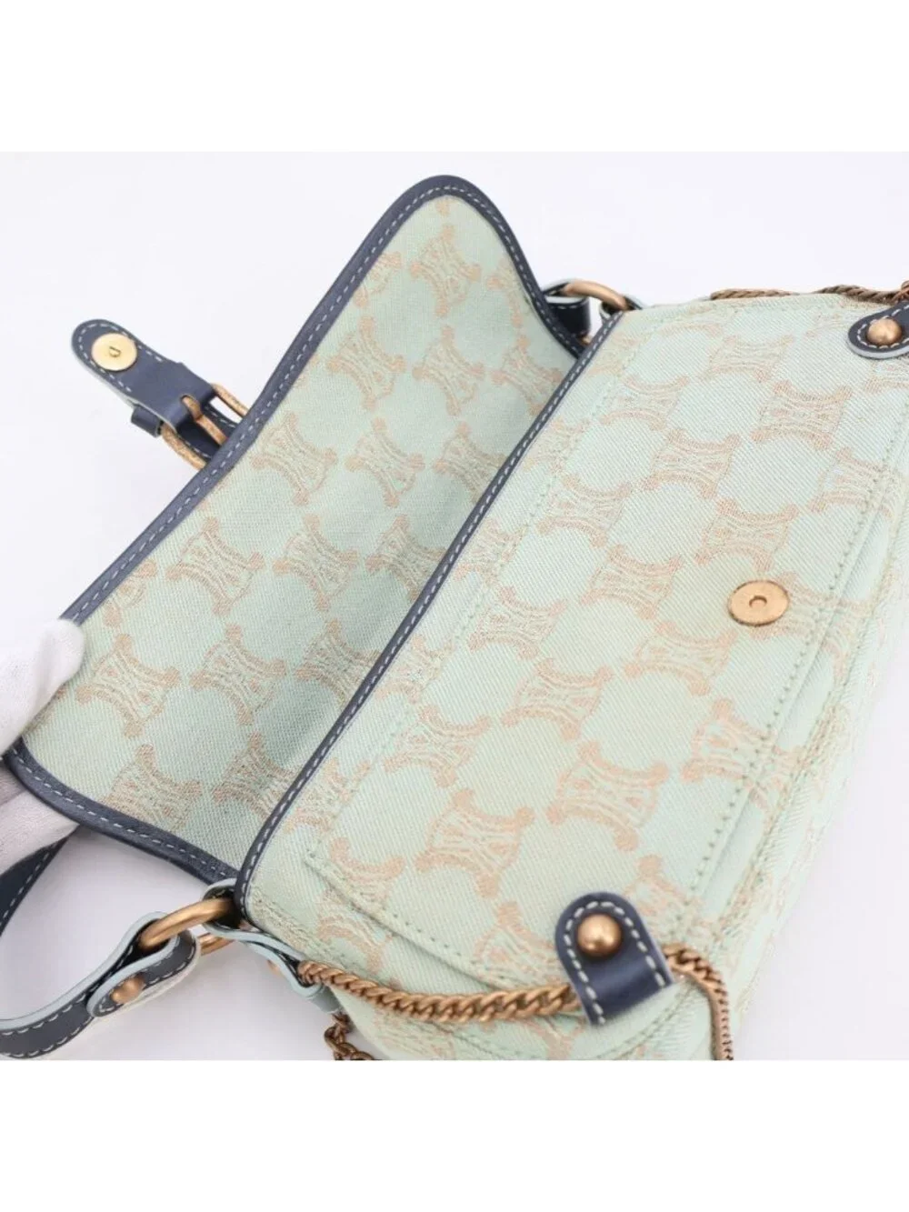 Celine Pouch Blue